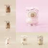 Cute Character Portable Bladeless Neck-Hanging Fan Cartoon Capybara Small Fan Outdoor Usb Charging Fan Students Summer Gifts