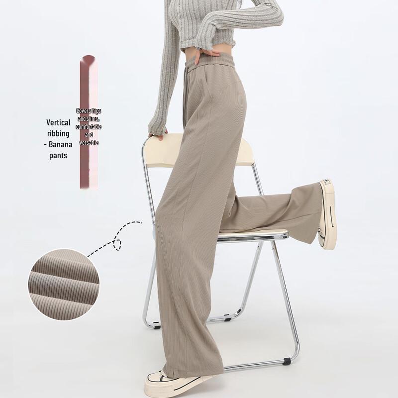 

Handu Yishe Women s High-Waist Tapered Wide-Leg Pants 2XL