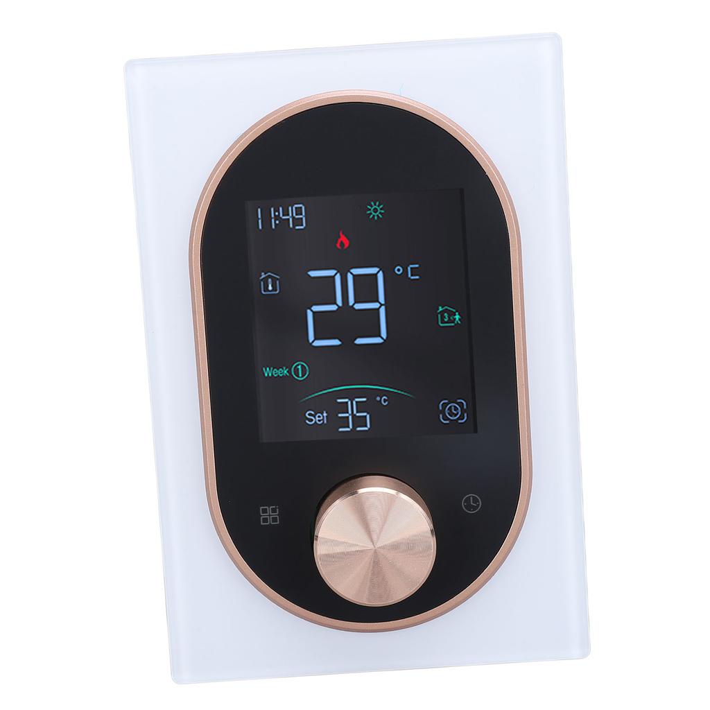 Smart Color Thermostat APP Programmable Touchscreen Knob Control Smart Temperature Controller AC