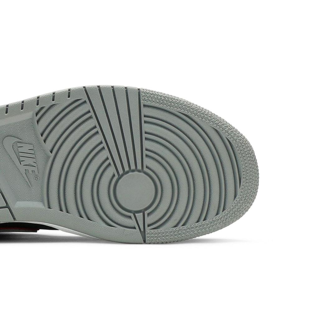 Air Jordan 1 Mid 'Black Grey' (Unisex) Black / Grey Vintage Basketball Shoes 554724 060