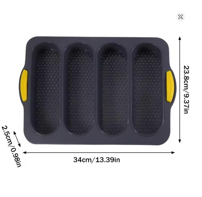 4 решетки силиконовая форма для торта форма для выпечки хлеба противень для выпечки багета противень без пригорания форма для тостов инструменты для выпечки