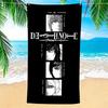 Anime Deathh Notes Towel Towel Soft Pool Gift For Travel Gym Shower Camping Quick Dry Sports Large Beach Towels