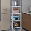 Modern 6-Tier Carbon Steel Kitchen Storage Rack