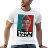 Snot Face TShirt Fashion Pattern Printed Tee Shirt