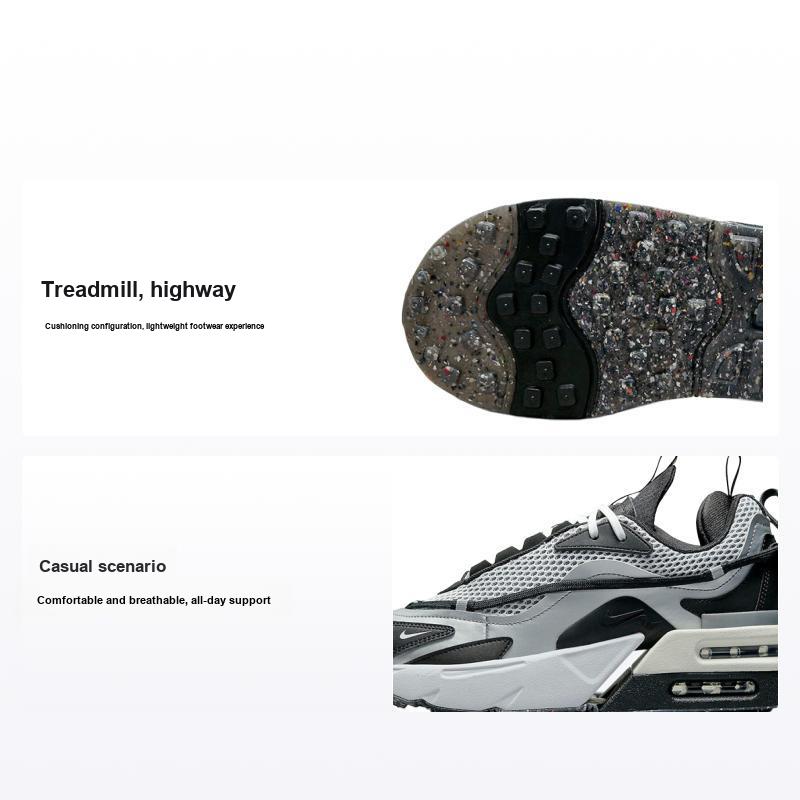 Nike Air Max Furyosa Silver Black Женские кроссовки металлик-серебристый белый парус DC7350-001 38