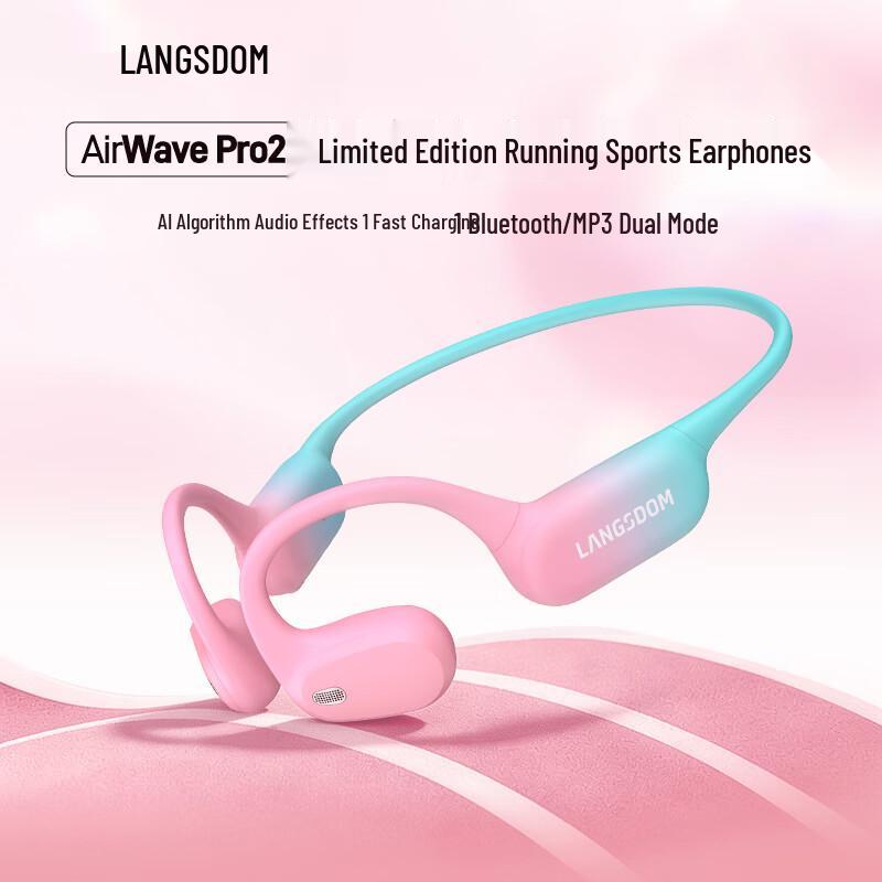 Lanston AirWave Pro 2 Open-Ear Air Conduction Sport Bluetooth Headphones