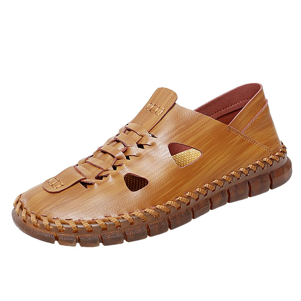 

Прочные мужские сандалии: Модный, Воздушный, Нескользящий для Комфорта на Весь День US 5(EUR 38) хаки