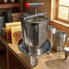 Honey Press Machine Screw-Operated Manual Perforated