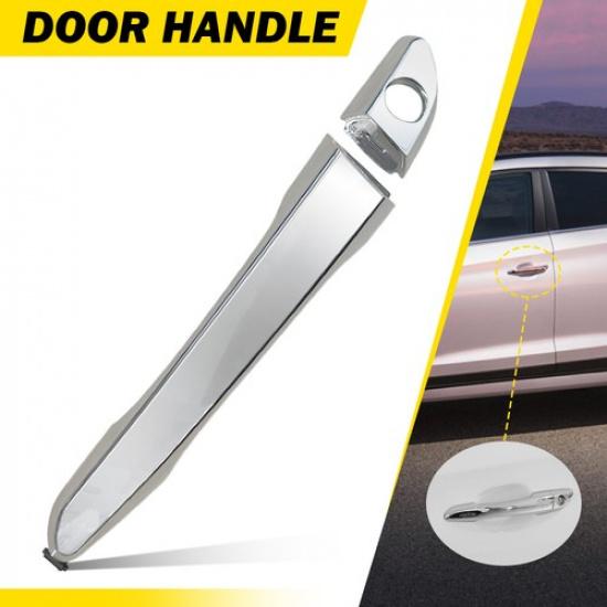 Exterior Handle Door Chrome For Hyundai Tucson Front 2016- Left Side Driver