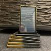 Aluminium Frame 35PT /CGC Graded Cards Protector Transparent Double-sided Glass Card Protective Case Durable UV Protection