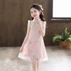 Girls Summer Qipao Dress Elegant Princess Kids Dress