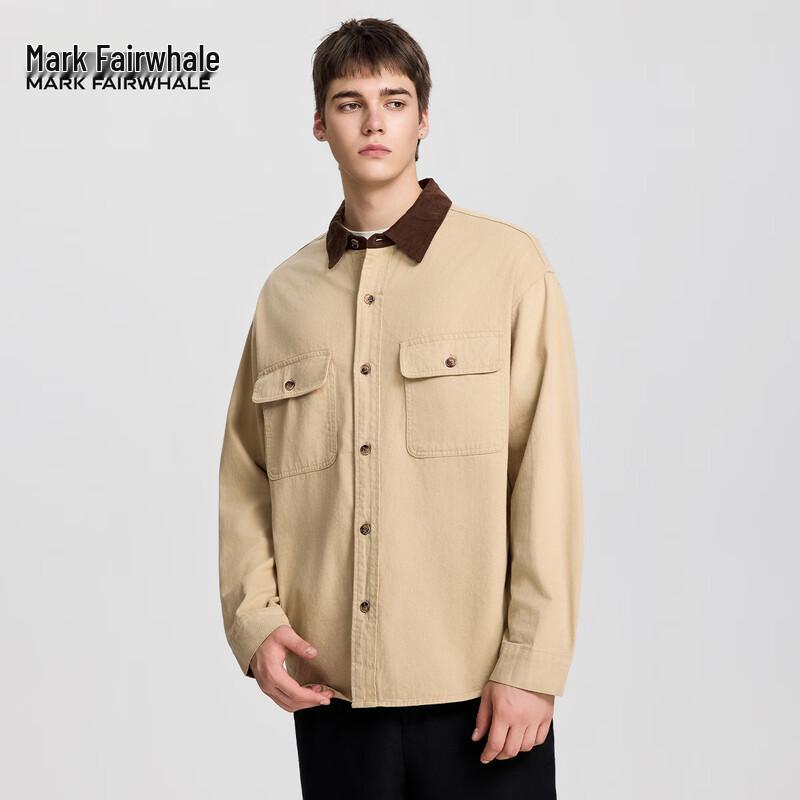 Mark Fairwhale Men's Workwear Denim Shirt Jacket