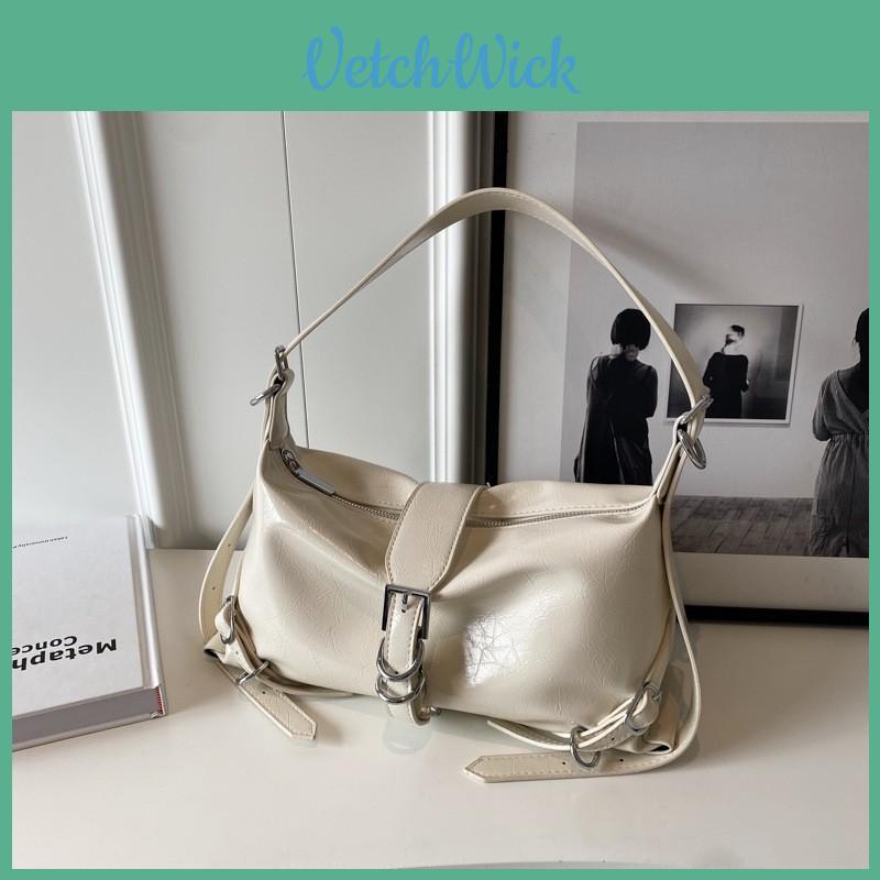 High-end Fashionable Large Capacity Bag 2023 New Korean Motorcycle Bag French Bag Small Unique Armpit Bag