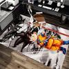 1pc Dragon Ball Z Goku Chair Mat - Anime Cartoon Design Office Desk Pad, Non-Slip Rug for Home Decor, Gaming Room, Seasonal Gift.U083