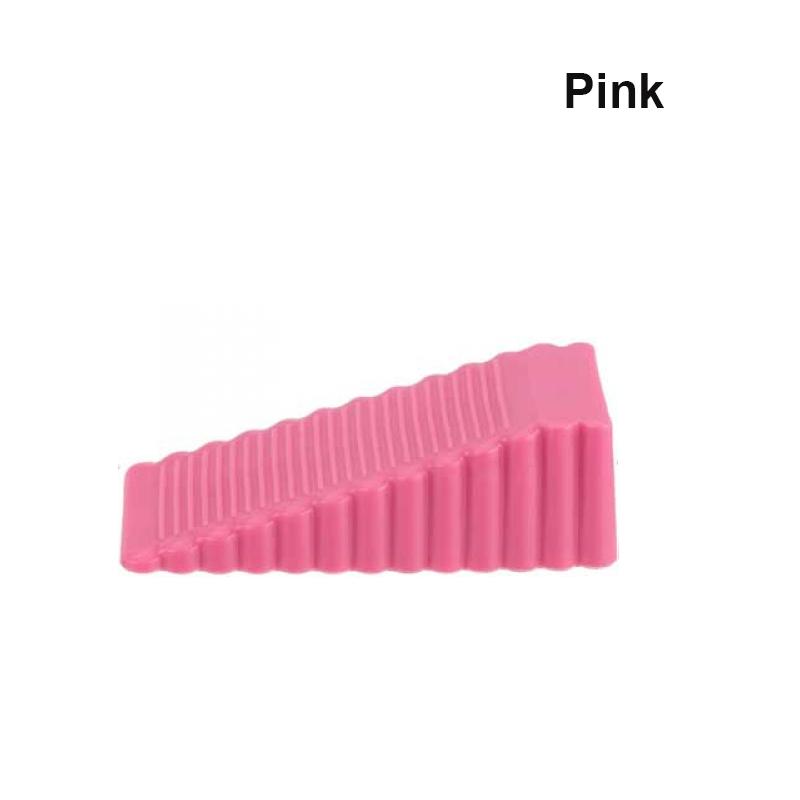 Safety Silicone Door Stop Block Wedge Stop Door Stopper Home Offices Door Rear Retainer Impact Stopper Rubber Stops No Drill