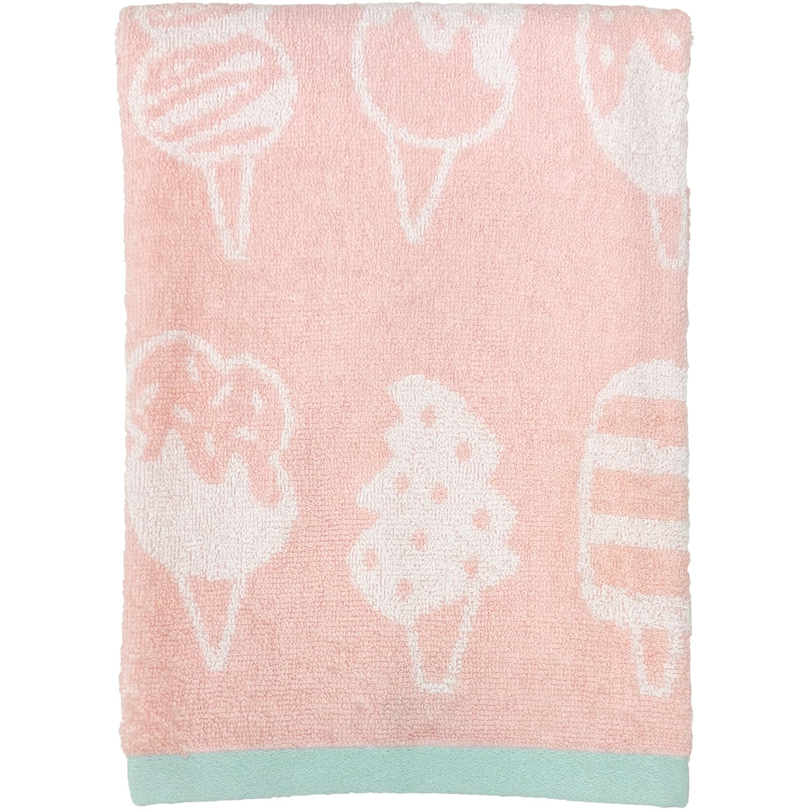 Hayashi Bath 60 x 120 More Ice Viking BO474602 Towel, Approx. cm, Pink,