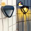 Solar Lights Outdoor, High Brightness & Warm Light Led Solar Stair Lamp, Ip44 Waterproof, For Stairs, Step, Fence, Wall, 8-10 Working Hours