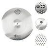 Lavvolum cymbal, stille cymbal, trommeslagerøvelse, cymbal, mute for nybegynnere