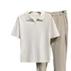 Summer 2023 Solid Color Trendy POLO Shirt - Men's Short Sleeve Fashion Staple