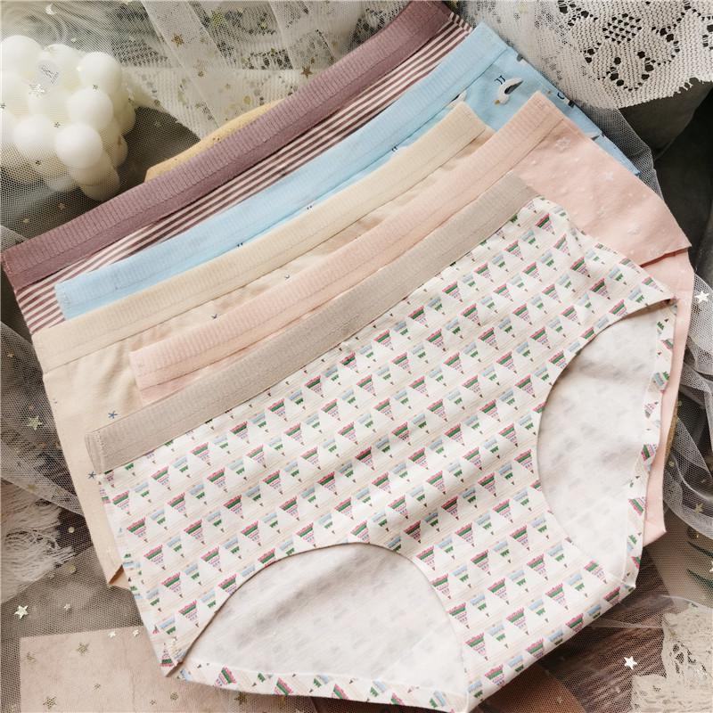 Clearance Ice Silk Lace Low-Rise Women's Panties