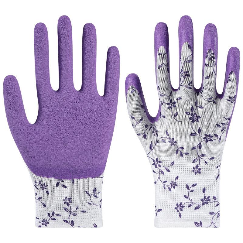 1 Par de Guantes de Jardinería Profesionales - Engrosados, Anti-Perforación y Anti-Espinas para Plantar, Cuidado del Césped y Poda