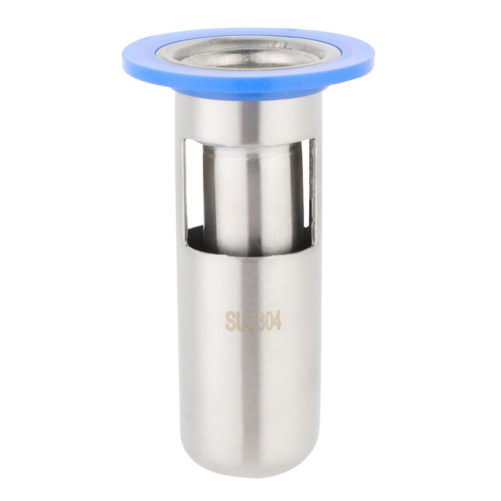 Stainless Steel Shower Floor Drain Bathroom Drainage Gully Thicken(Large 304 )