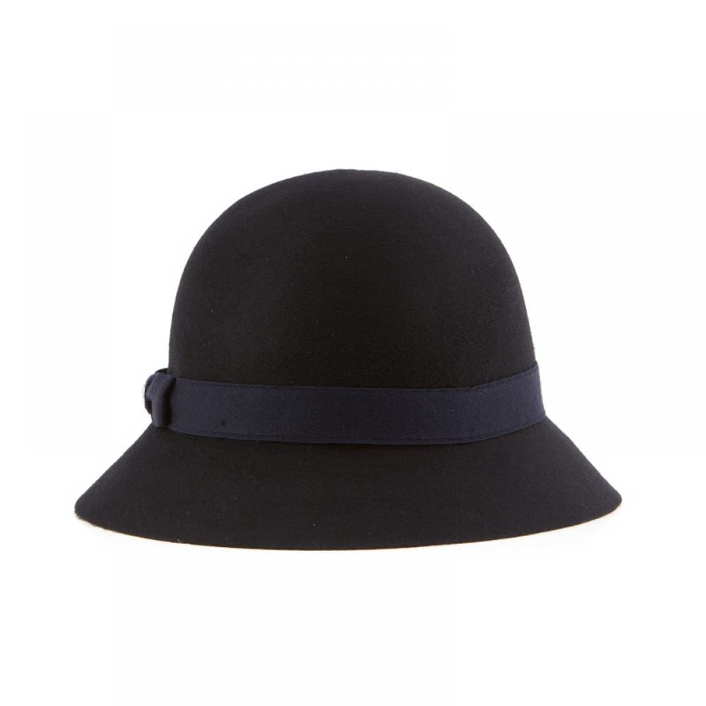 Helen Kaminski Hat51463 My Alfreda 6 Mystic Ribbon Cashmere Cloche Bucket Hat