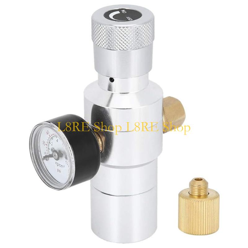 L8RE Small CO2 Regulator 0-150PSI Safe Brewing Accessory Kitchen Appliance Part