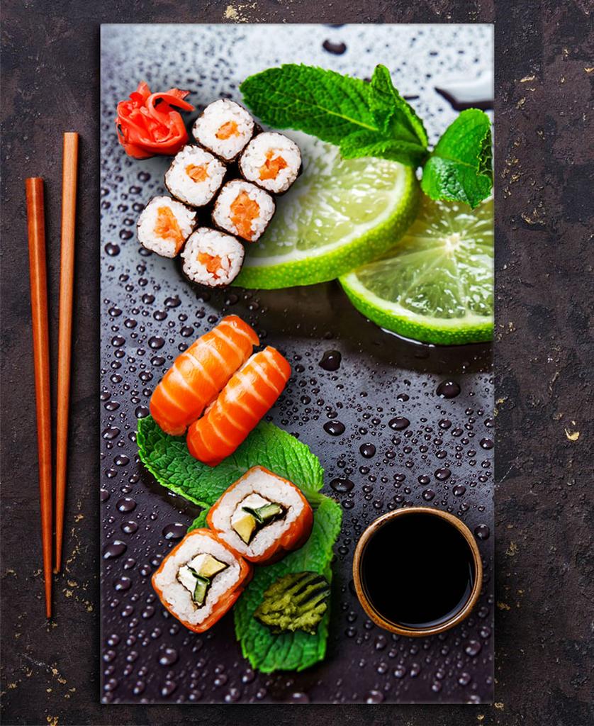 GLAS-SCHNEIDEBRETT 30x52 Limette