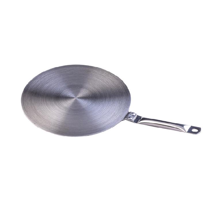 Heat Diffuser Stainless Steel Induction Adapter Plate with Removable Handle