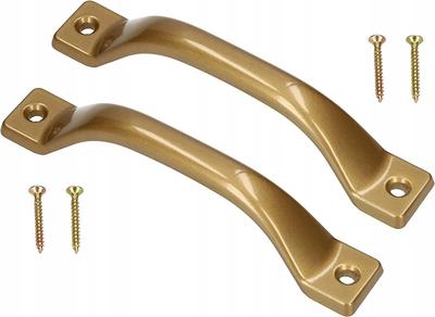 X Small Cast Door Handle 140 GOLD - 2 PCS