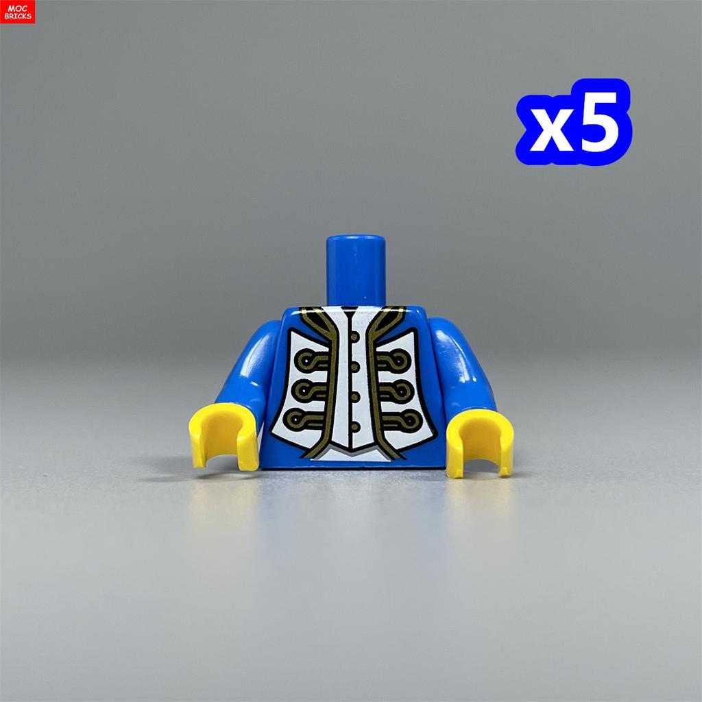 MOC Bricks 4cm Figure Printed Body Part Suit Torso Women Man Baseball Uniform Building Blocks Assembles Children's Toys Gifts