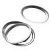 1PC Stainless Steel Elliptical Plate Modern Desserts Plate Kitchen Supplies Oval Tray Egg Shaped Tray 20/27/29cm