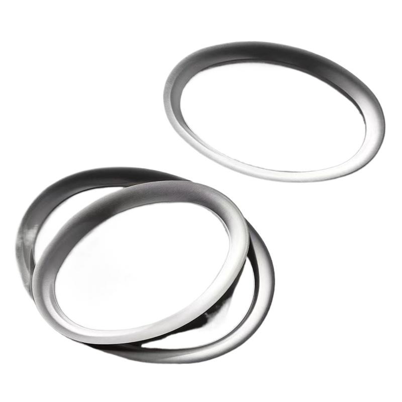 1PC Stainless Steel Elliptical Plate Modern Desserts Plate Kitchen Supplies Oval Tray Egg Shaped Tray 20/27/29cm