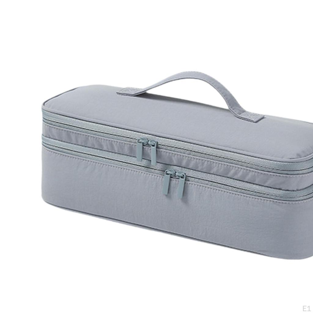 Storage Case, Carrying Case with Double Zipper, Professional Hairdressing Tool Organizer