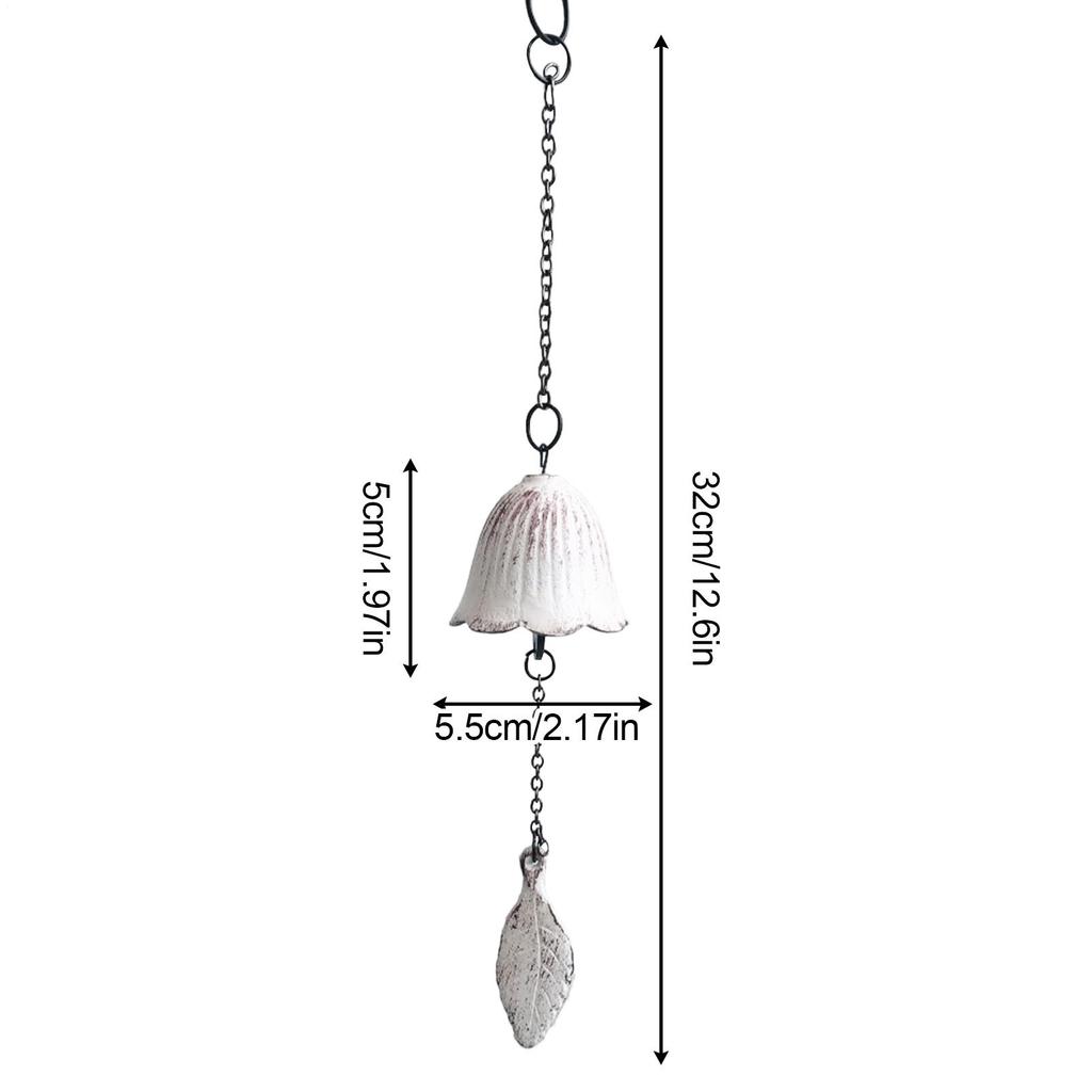 Yard Wind Chimes Japanese Wind Chimes for Outside Japanese Bless Small Wind Chimes Outdoor Metal Decor for Home Patio Porch