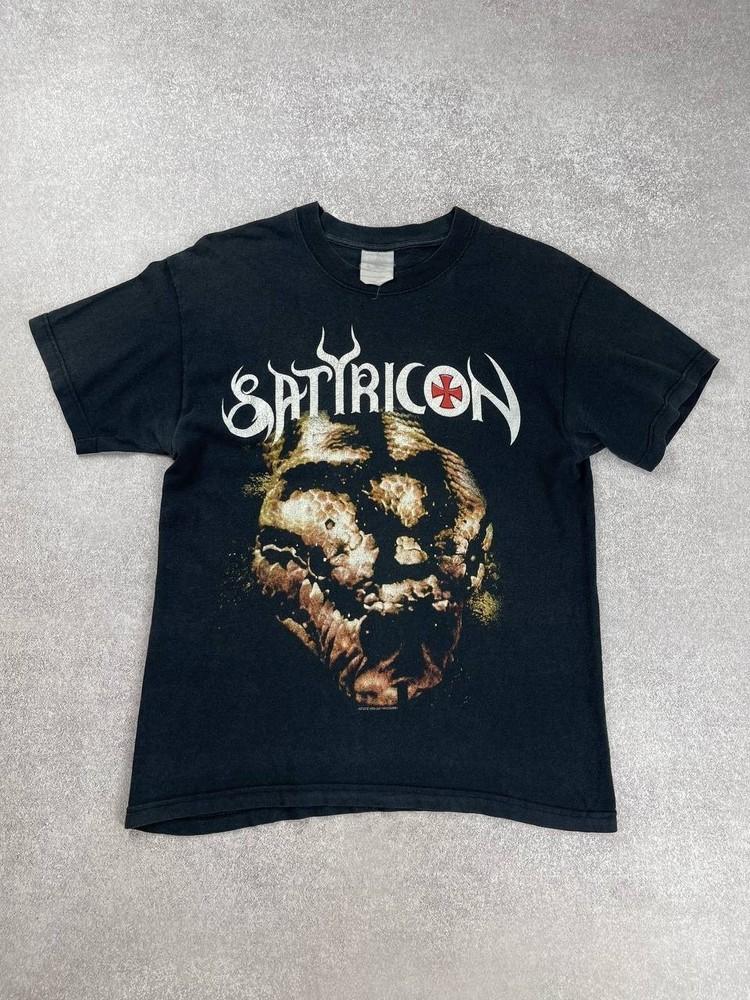 Vintage Satyricon 2000’s Black Metal T-shirt Unisex T-Shirt XXXXL