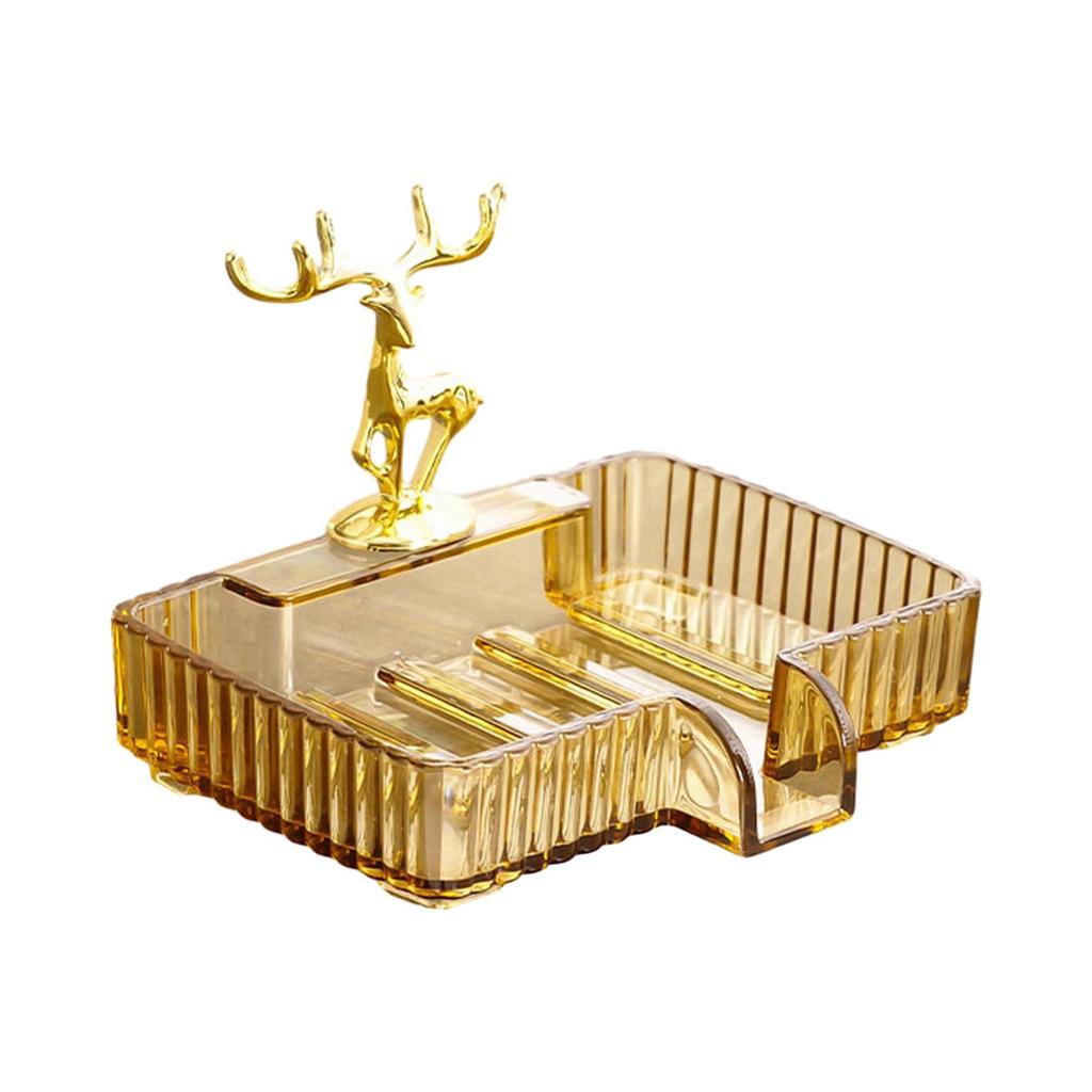 Sponge Dish Soap Holder Box Decorative Self Drain Home Supplies Storage Rack Tray for