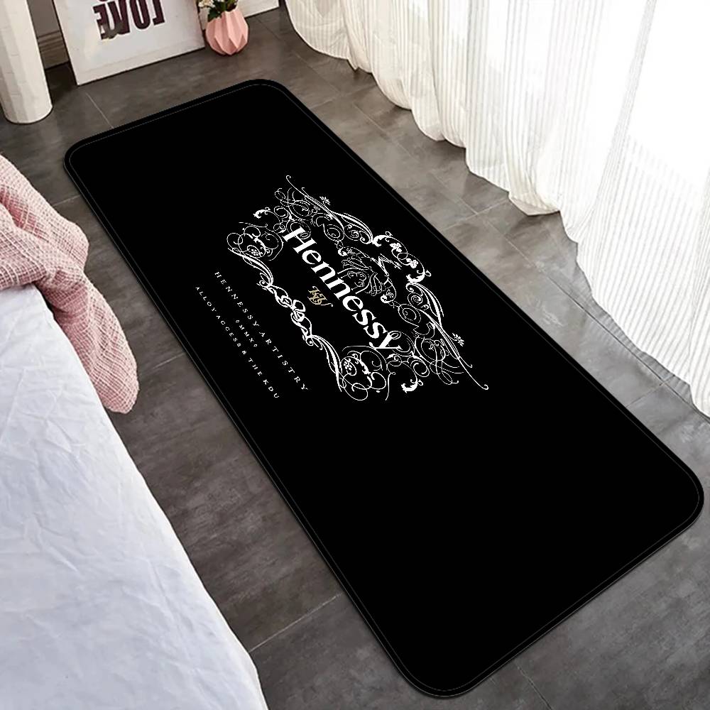 Hennessy Brandy Hallway Carpet Washable Non-Slip Living Room Sofa Chairs Area Mat Kitchen Doormat Area Rug