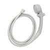 Water-Saving Shower Hose and Shower Head Set, Gray, 1.6m, YUQOL Slim Shower Hose, Thin, Lightweight, Compatible with Most Manufacturers, JSB122