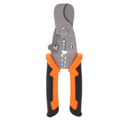 Stainless Steel Wire Stripper 6.9in Length Crimper Tool Convenient Cutting Tool  Household Wiring
