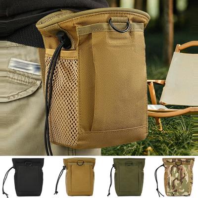 1 יחידה שק איסוף טקטי Molle 3-5 ליטר חיצוני עשוי ניילון 800D תיק מותניים לנסיעות שקי תחמושת אביזרי Airsoft שקיות