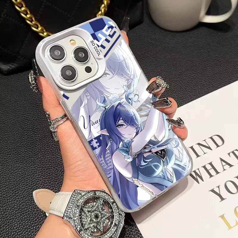 Genshin Impact Flins Columbina Phone Case For Xiaomi POCO X6 X3 M6 F6 F5 X5 X6 X7 F7 Pro 11 Lite 12 13 14 13T 14T 15T Pro Cover