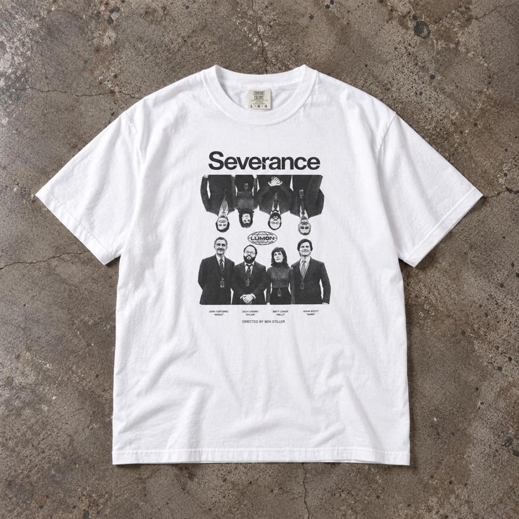 Severance T-Shirt | Lumon Industries Graphic Tee | Retro TV Show Poster Tee | Retro Sci Fi Show Shirt