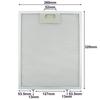 32*26cm Köksfläktsfilter Spisfläkts Fettfilter Köksfläkt Ventilation Aluminium Utsugsfläktsfilter Nät