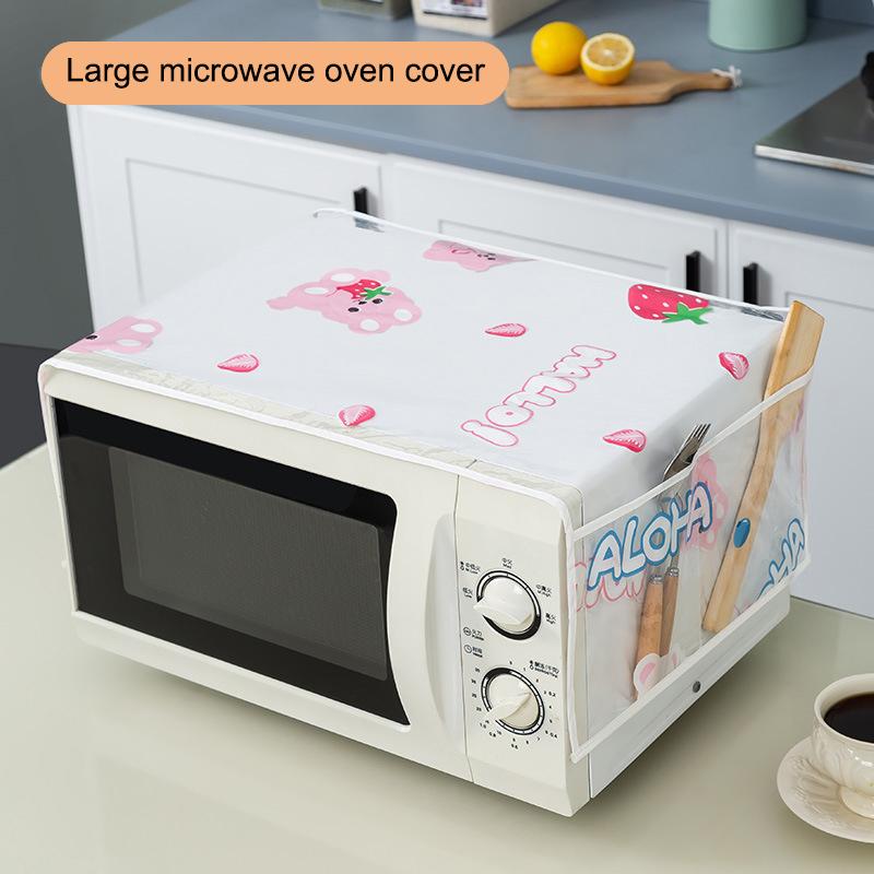 Refrigerator And Washing Machine Dust Cover Storage Hanging Bag Washable Protect Cover Cloth Storage Bag