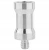 Adapter, tripod reduction sleeve 3/8" to 1/4" aluminum for lamp stand