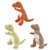 33cm Portable Dinosaur Shape Dogs Tooth Cleaning Sounding Pet Companion Interactive Soft Cats