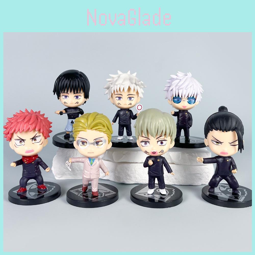 Jujutsu Kaisen Toji Fushiguro Suguru Geto Kento Nanami Pvc Figure Blind Box Collectible