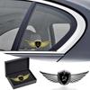 1 Stück Metall Auto 3D Adler Engelsflügel Logo Kofferraum Kotflügel Aufkleber Für 3 CX3 CX4 CX5 CX7 CX8 CX9 Atenza Axela Auto Styling